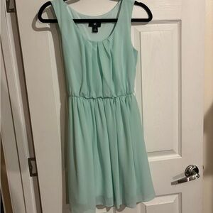 Iz Byer Light Green Dress